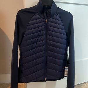 J. McLaughlin “Grayer Jacket” Winter navy, S NWT